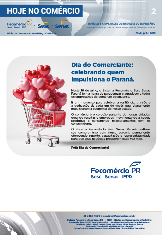 Boletim Diário | Fecomércio