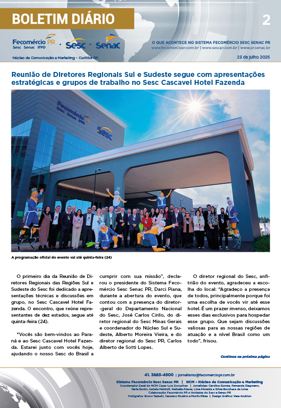 Boletim Diário | Fecomércio