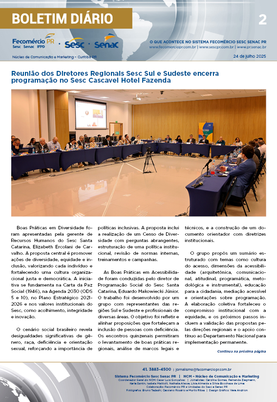 Boletim Diário | Fecomércio