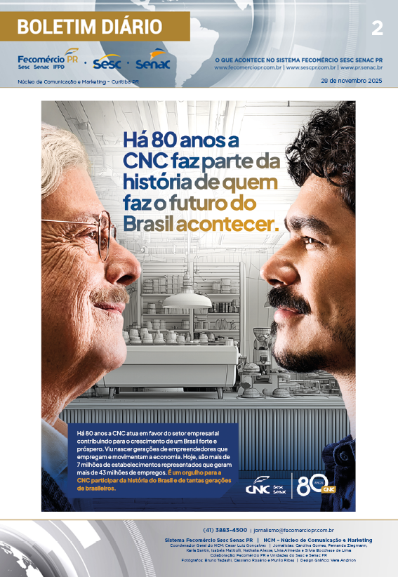 Boletim Diário | Fecomércio