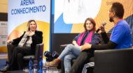 Criação, presença e voz feminina nas artes da cena marcam bate-papo com Denise Stoklos e Alessandra Maestrinina Semana S do Comércio | Fecomércio